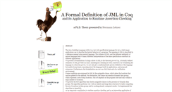 Desktop Screenshot of jmlcoq.info